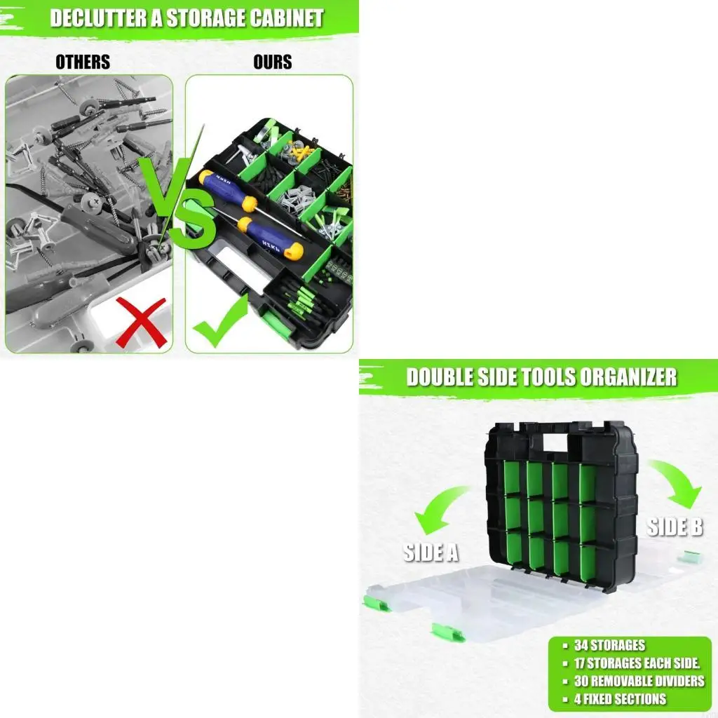 Fishing Tackle Box Waterproof Tool Box Fishing Hook Storage Container A2BB