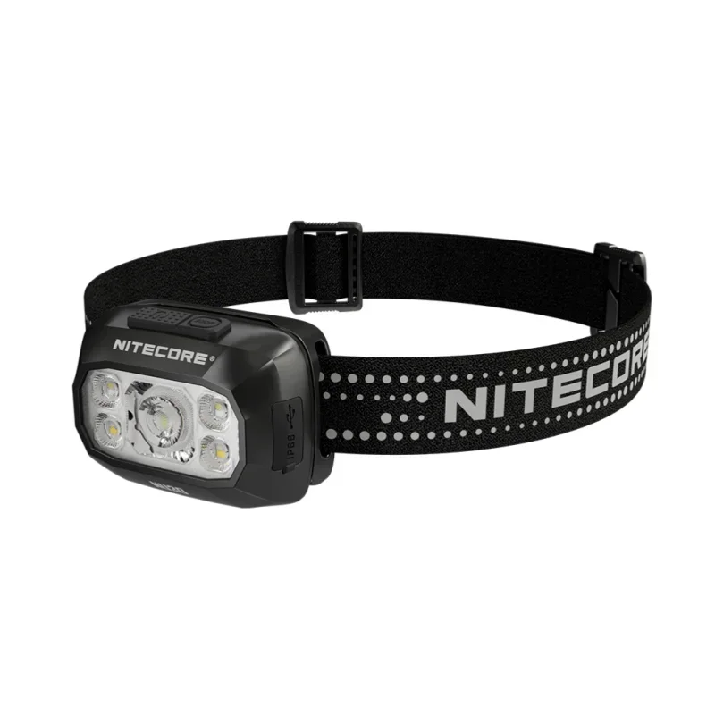 NITECORE NU30 500lumens USB-C újratölthető fényszóró Hármas kimeneti IP66 Becsült bulit-in 1500mah Üteg