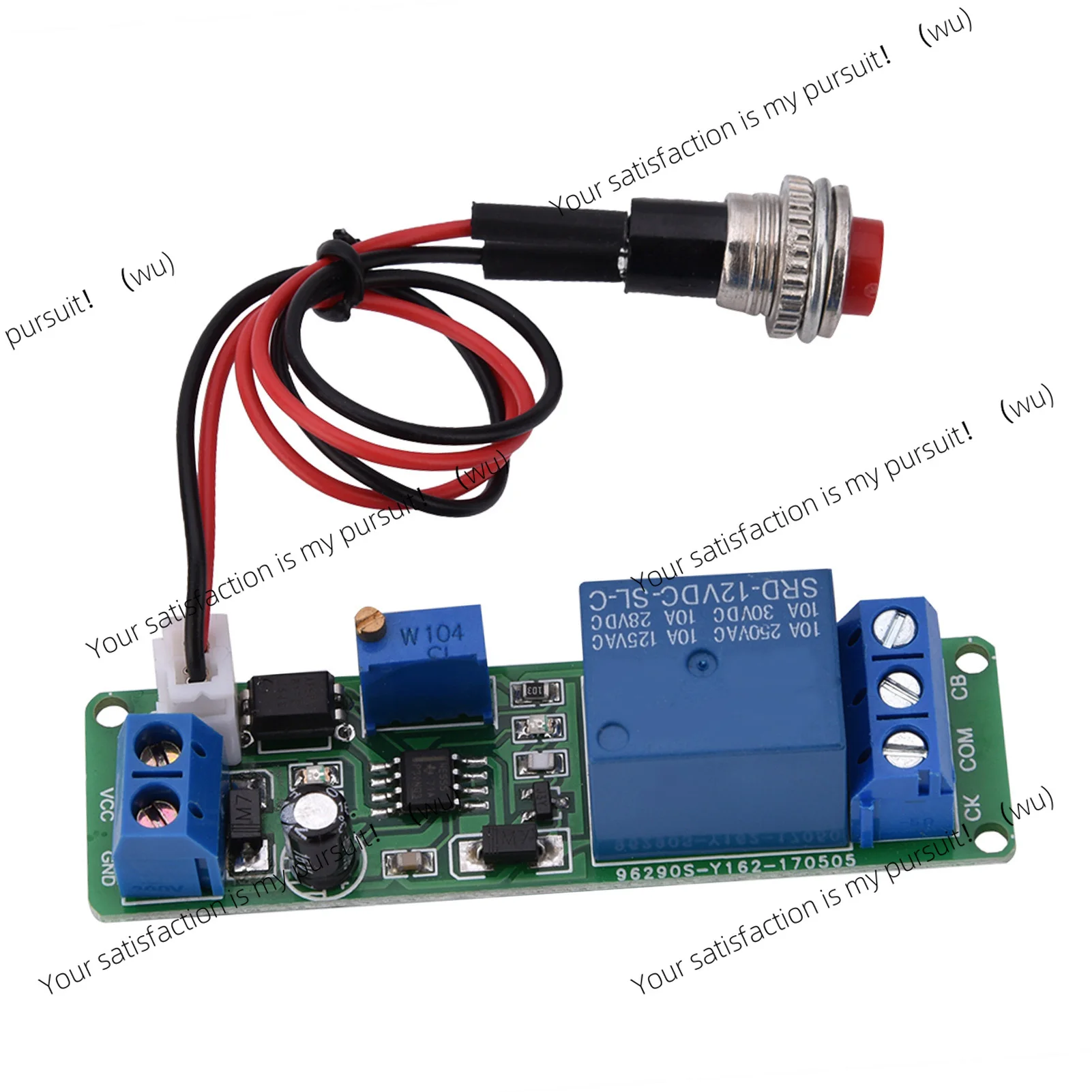 DC 12V Adjustable Timer Delay Turn OFF Module Timing Relay Time Switch 1~ 10sec 10A