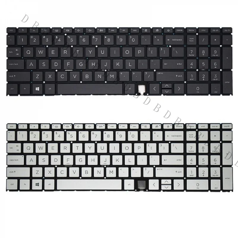 AA+New Black / Silver Backlit Laptop Keyboard For HP ENVY 15 15-ED TPN-C149 15-AG TPN-W140 Notebook