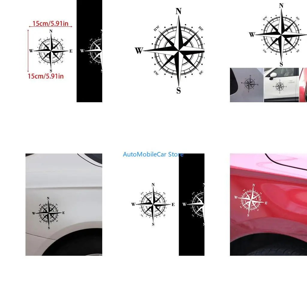 G8TE Automotive Decals 15cm Shaped Car Decal Decorative Sticker Auto Body Decoration Styling Tools