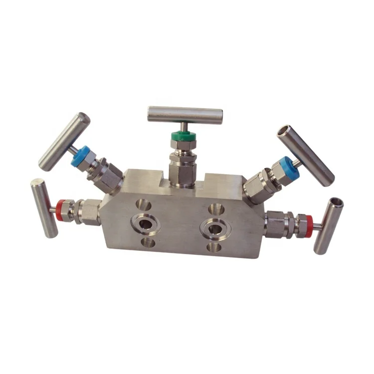 

Stainless Steel Instrument 5 Way Manifolds Valve for Direct Instrument Mount and Remote Mount