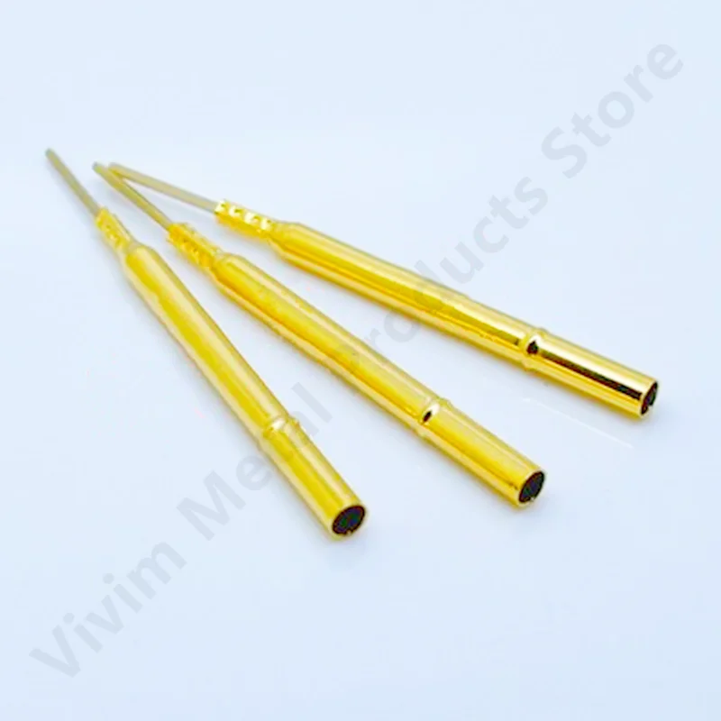 20/100PCS R156-4W Prova Spille P156-B1 Presa Tubo In Ottone Ago Manicotto Sedile Wire-wrap Sonda Manicotto Lunghezza 38mm Diametro Esterno 2.69mm