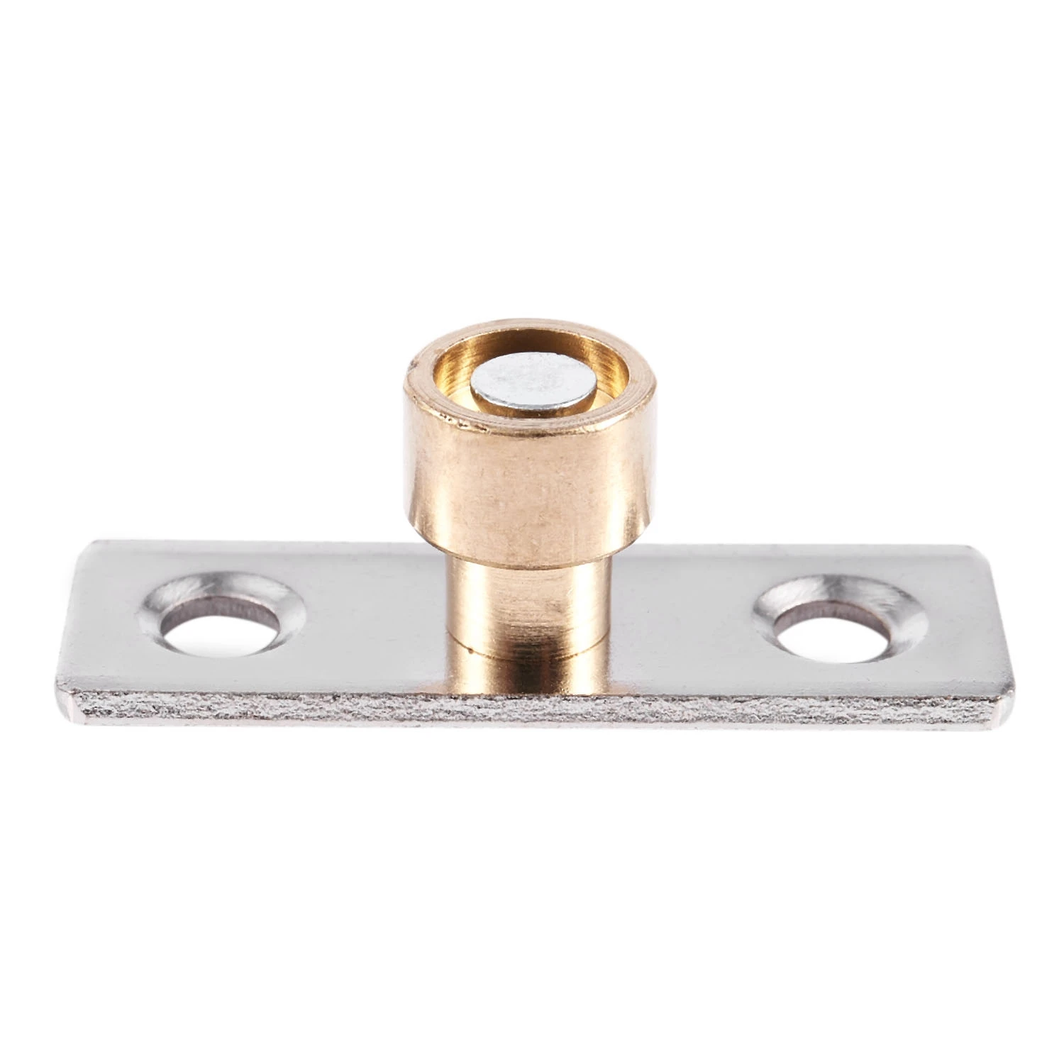 Guía de puerta corredera de madera, tapón localizador de Metal, 2 piezas, 12mm de diámetro