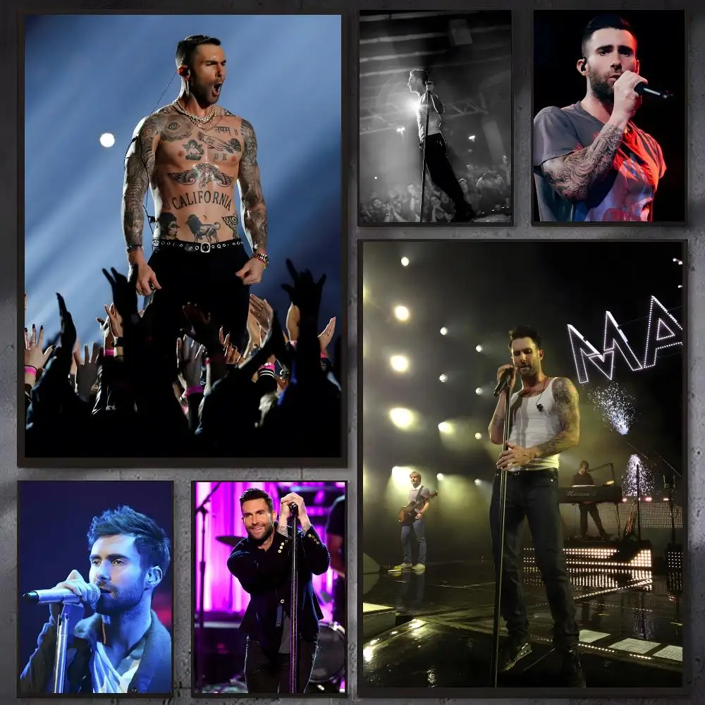Popular band Maroon 5 Poster Wall Ornament Home Decor Young Decor Fans