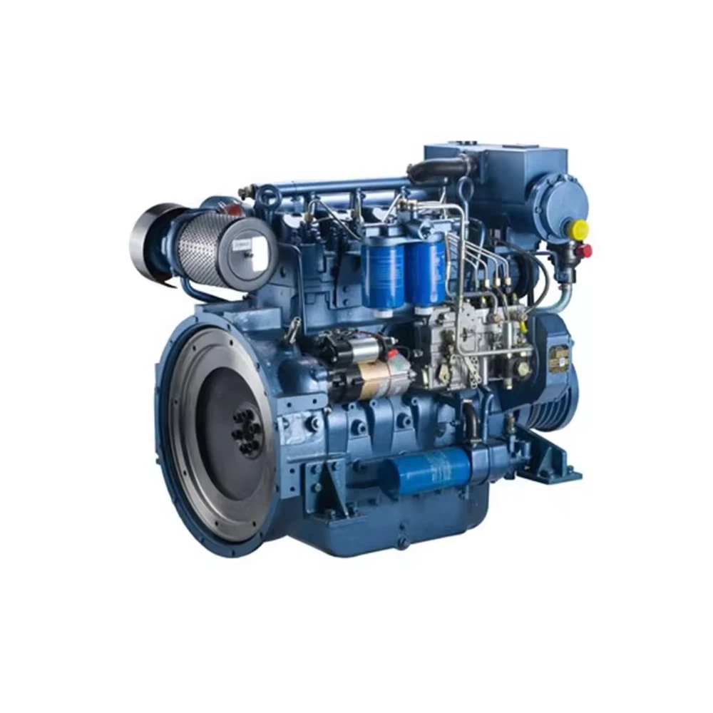 For Weichai WP4 Marine Diesel Engine 55HP To 115HP 4 Stroke 4 Cylinder Water Cooled Inboard Assembly for Boat