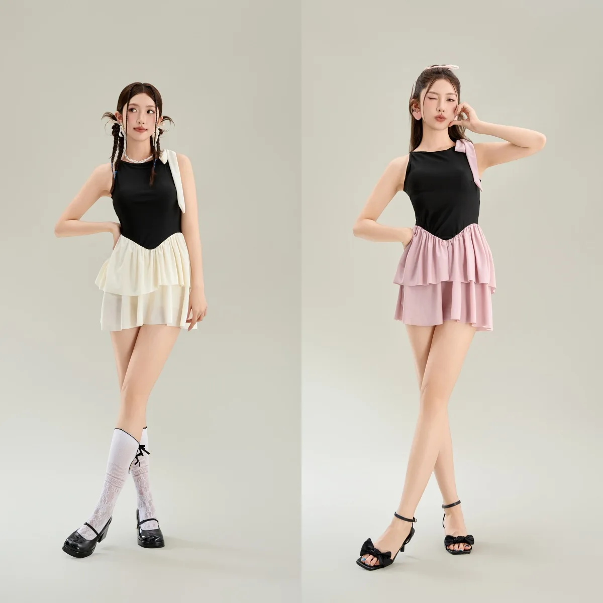 

New Women's One-piece Skirt Style for Slimming and Conservative Slimming. Holiday Skirt Style One-piece Swimsuit for Women