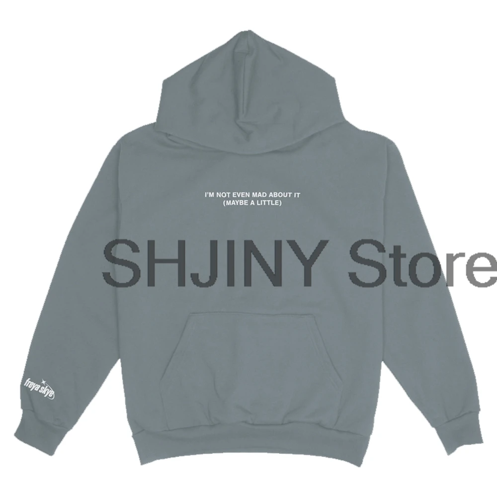 

Freya Skye Not Even Mad About It Hoodie Jogger Pants Two Piece Set Sweatshirts+Sweatpants Men Women Outfit Sets