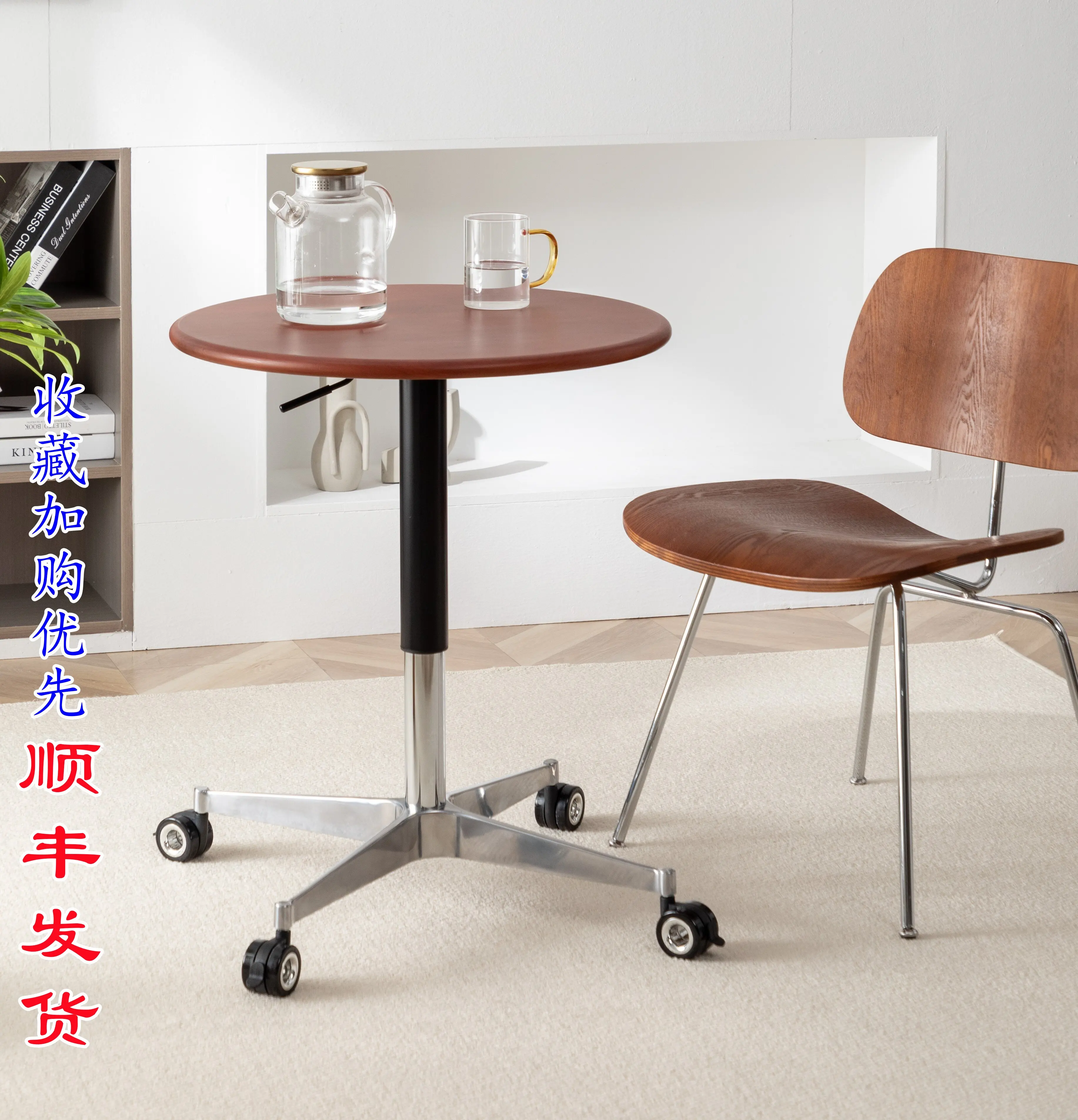 Lifting metal foot home office commercial table movable cross height adjustable coffee table foot B04