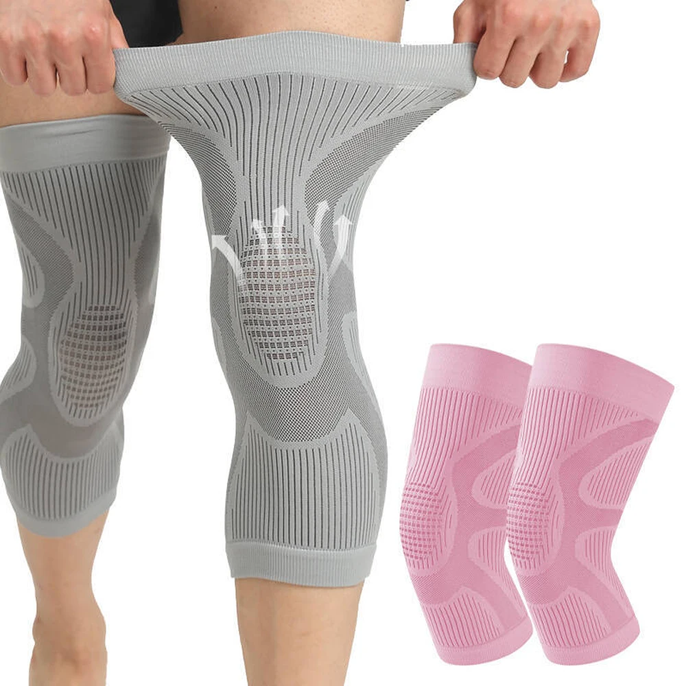 1Pair Knee Brace for Women & Men - Knee Sleeves Flex Wrap - Support for Weightlifting,Gym,Workout, Volleyball - Sports & Fitness