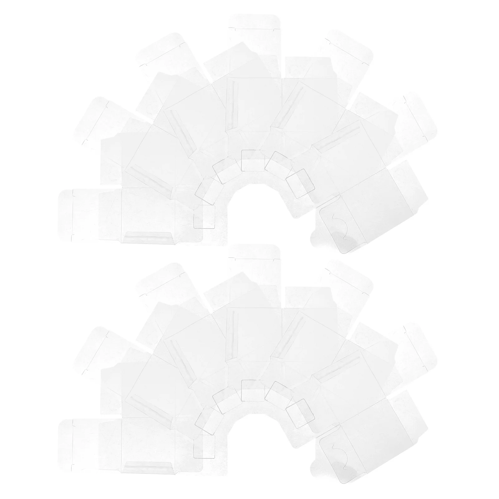 

50 pcs For Candy Gift Wedding Transparent Plastic Clear Pvc Box Favor Sugar Packing Box Container