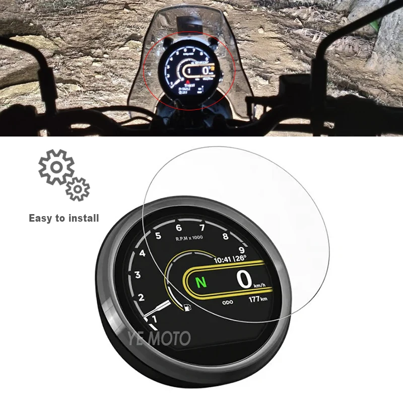 

Для Guerrilla 450 Himalayan 450 2024 2025 мотоциклетная пленка для защиты от царапин, защита приборной панели HIMALAYAN 450