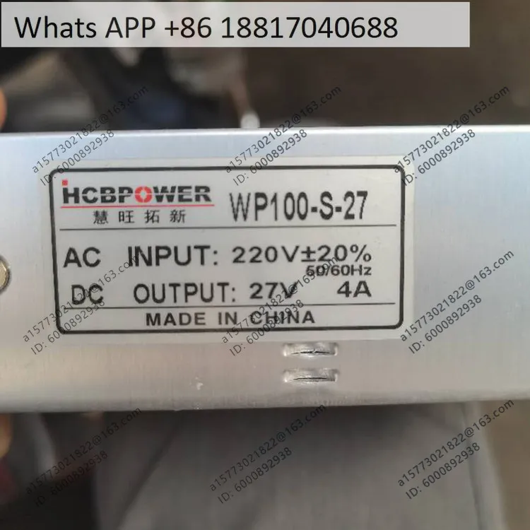 WP100-S-27 Switching Power Supply Output 27V 4A Industrial Fire Elevator Regulator Power Supply