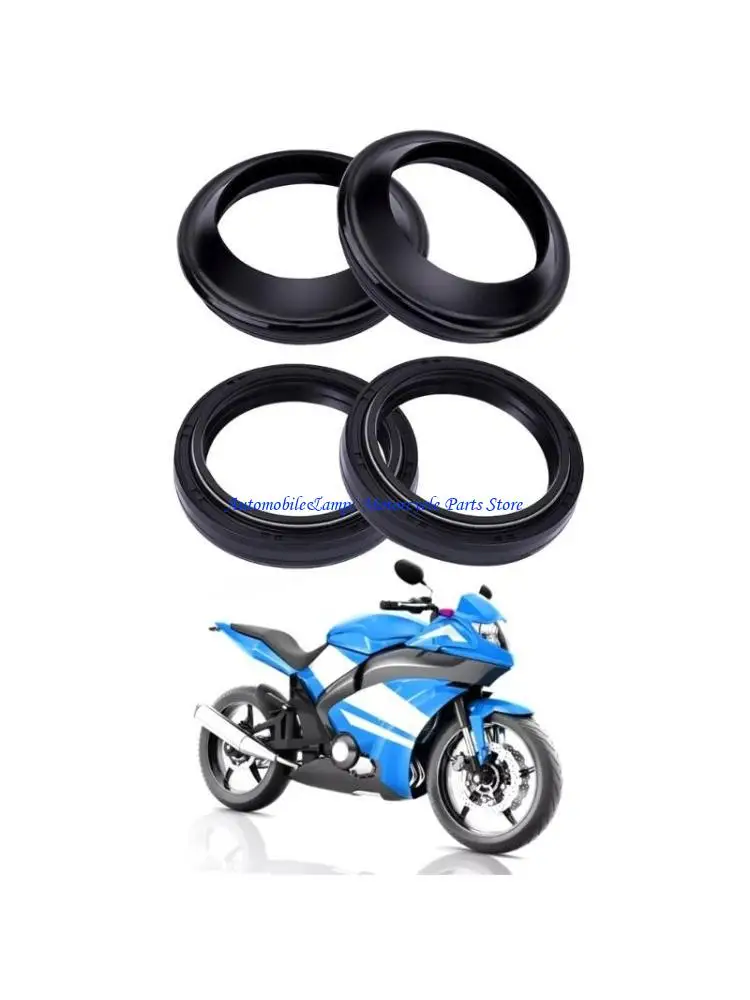 

H7BD 41x53x8/10.5mm Front Fork Oil Seal & Dust Seal Rubber Cover for Motorcycles