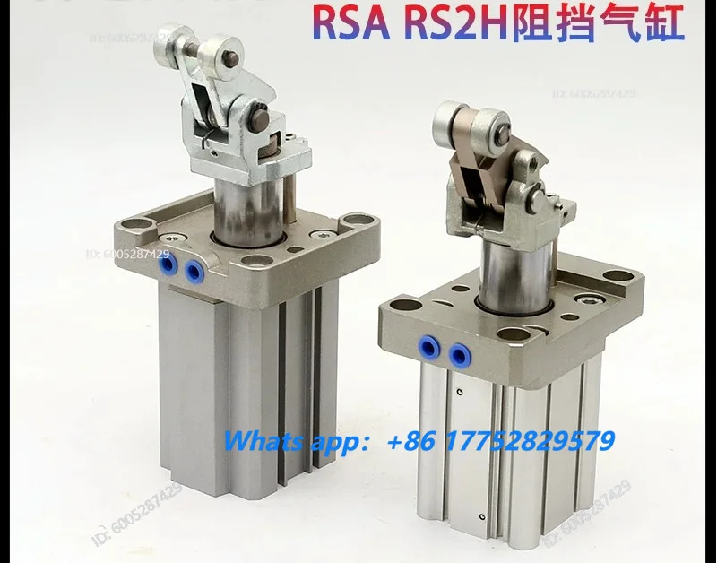 Blocker Cylinder RSA50-30TM TL DM SMC Stop Cylinder RS2H50-30BZT-DNU9009