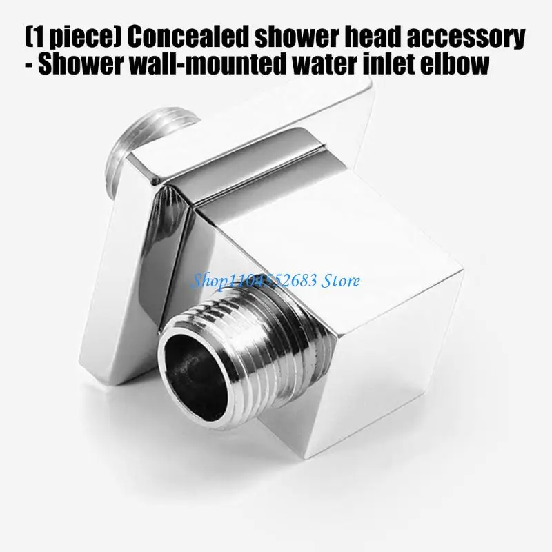 Upgrades Shower Elbow Fitting With Standard G1 2 Thread Connection for Bathroom 