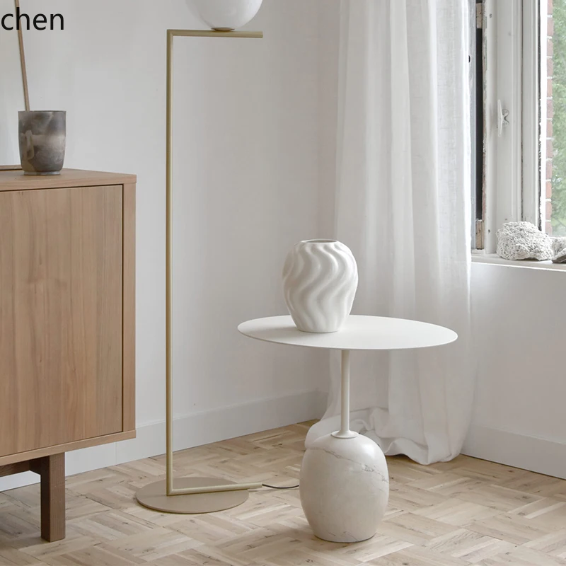marble sidebalcony small round  coffee bedroom bedside mini corner table