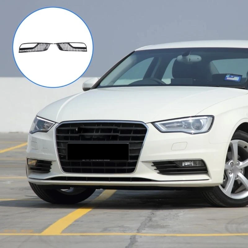 Plastic Light Shield Set Reliable Light Guard Set Vehicle Exterior Replace 8V5807681A 8V5807682A for Vehicle H9EE