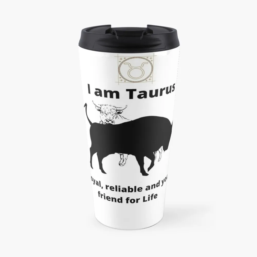 Taurus, the sign of the bull Travel Coffee Mug Coffee Bowls Cute And Different Cups