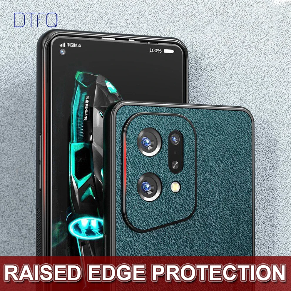 For OPPO Find X5 Pro Case Coque Shockproof Back Cover for OPPO Find X5 X5 Lite Luxury Leather Case for OPPO Find X3 Pro X3 Lite