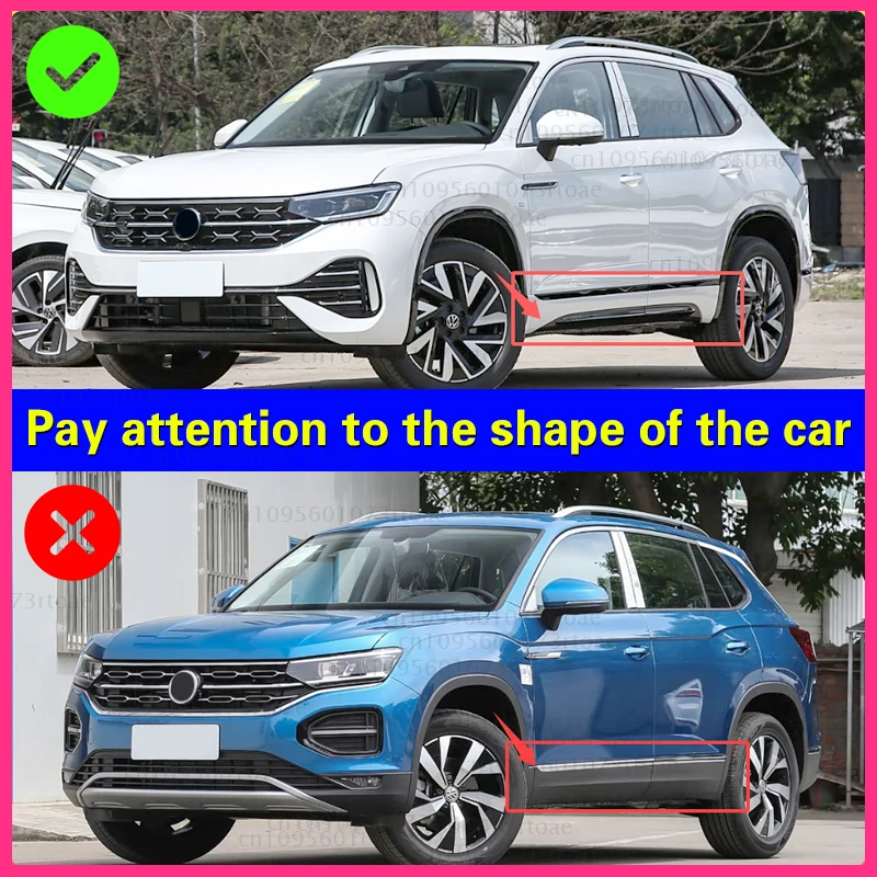 Mudguards Fender For VW Volkswagen Tayron X GTE R-line 2019-2024 Wheels Mudflaps Splash Guard Mud Flap Car Accessories