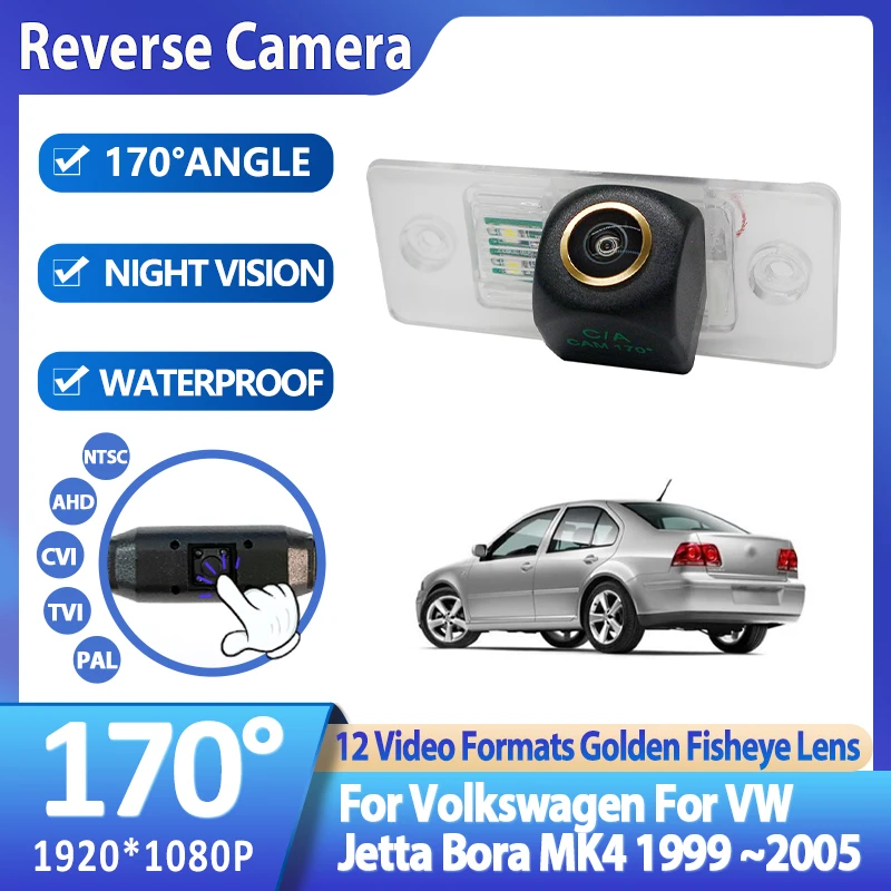 

Car Rear View HD Waterproof Camera Parking Reverse For Volkswagen For VW Jetta Bora MK4 1999 2000 2001 2002 2003 2004 2005