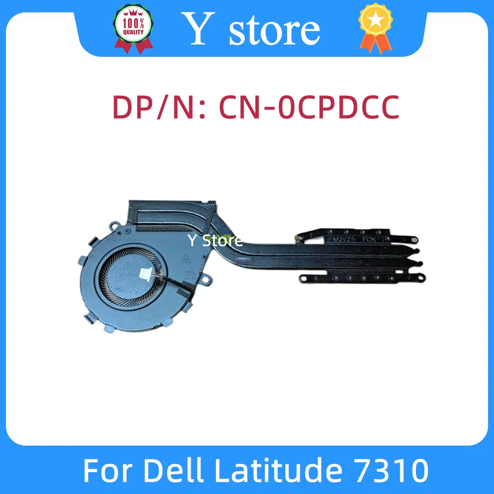 Y Store New Original For Dell Latitude 7310 Fan Radiator Heatsink 0CPDCC CPDCC CN-CPDCC Fast Ship