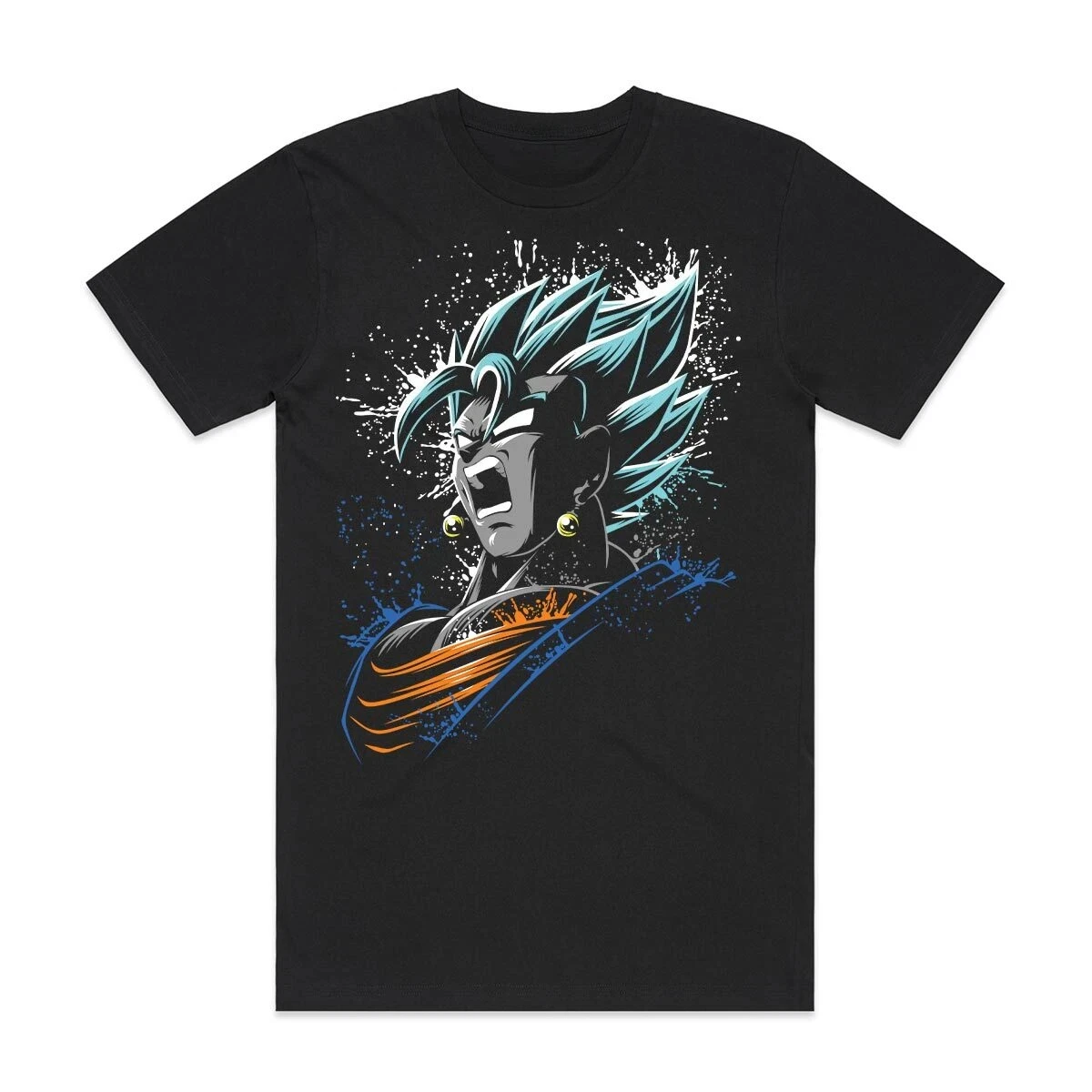 

Goku Dragon Ball Z Men's T Shirt Kamehameha Short Sleeve Super Saiyan Summer Cotton Women Tee Streetwear Casual High Quality Top