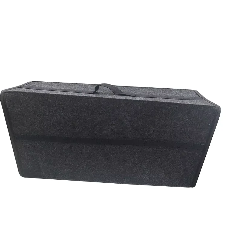 1 Packung faltbarer Kofferraum-Organizer, robuste Stoff-Aufbewahrungsbox mit ergonomischem Griff für SUVs, Limousinen und Lastwagen – Autozubehör zur Aufbewahrung