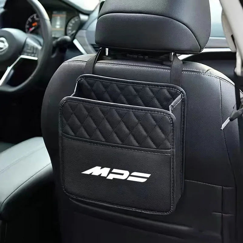 Car Seat Back Pocket Box Auto Foldable Storage Organization Car Carry Bag Organizer Storage Bag for Mazda MP Car Accessories