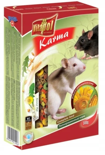Voedsel voor rat Vitapol voer 500g