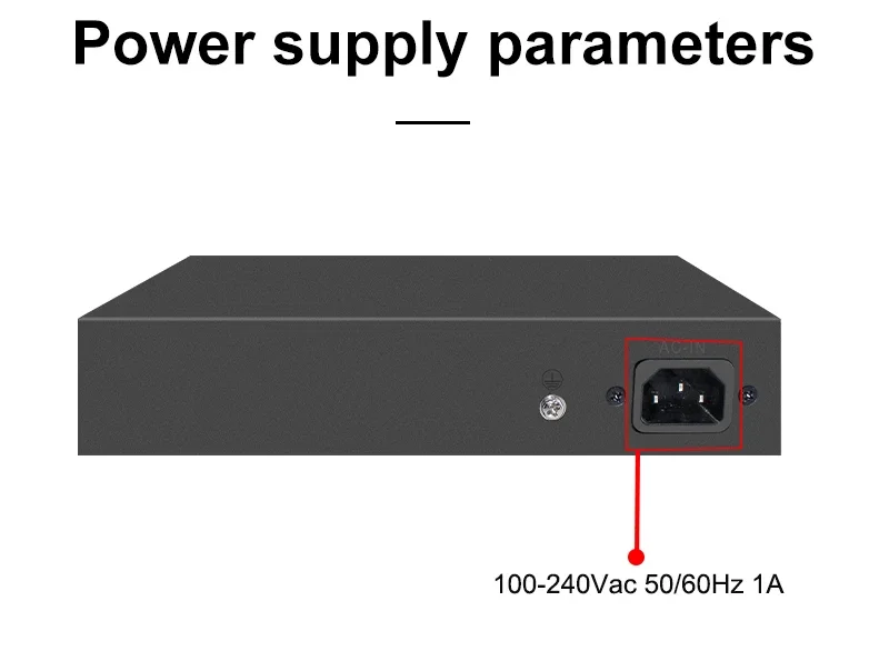 Imagem -04 - Switch Poe Completo para Câmera ip 1000m 10 16 Portas 1000mbps ap sem Fio Gigabit Sfp Ieee802.3af a 120w Potência Incorporada