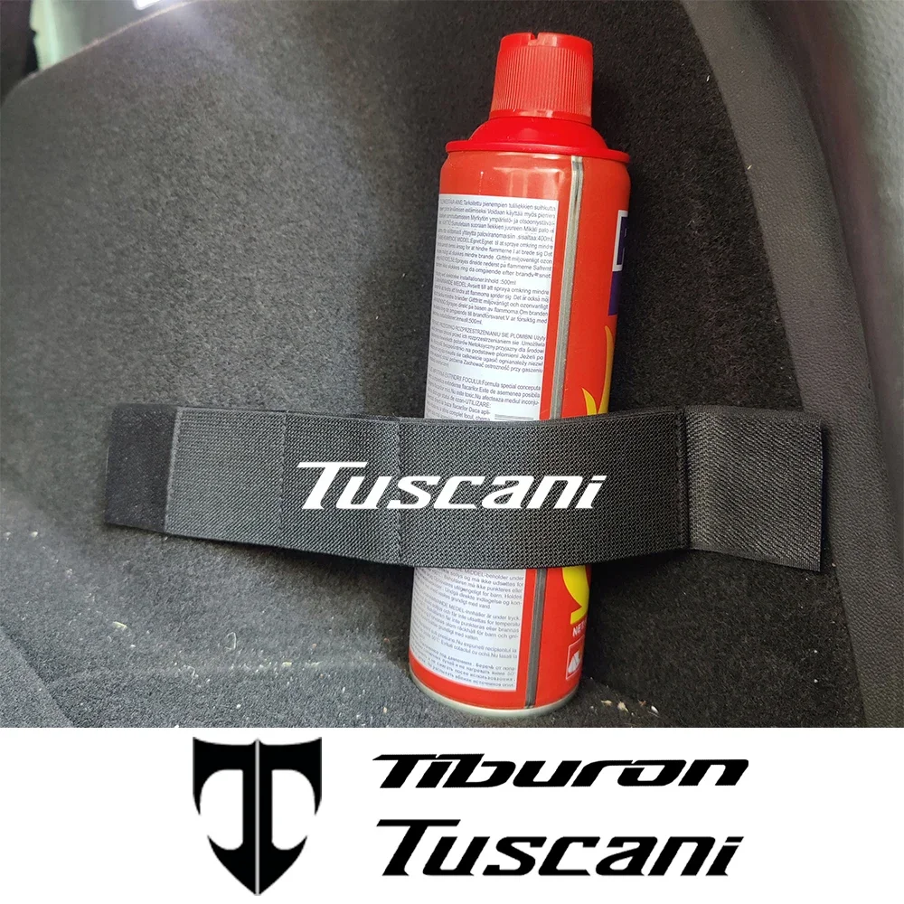 سيارة جذع تستيفها المنظم حزام ثابت ضمادة مرنة ملصق الفرقة الداخلية لشركة هيونداي توسكانيا II III IV تيبورون اكسسوارات