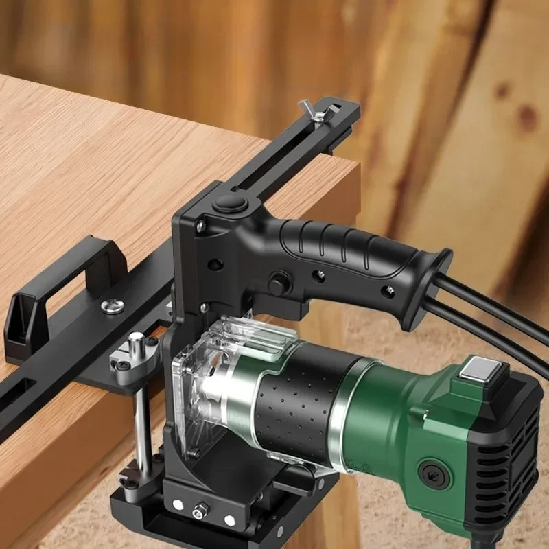 Carpenter Notching Machine Trimming Machine Wood Router Support Woodworking Professional Power Tools Carving Milling Hand Tool