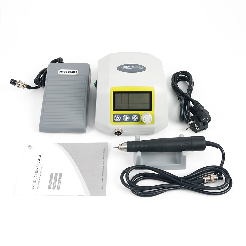 Dental Lab Micromotor  Prime 926B Handpiece Power Polishing Electric Motor Unit Machine For Denture Tooth Grinding Polishing