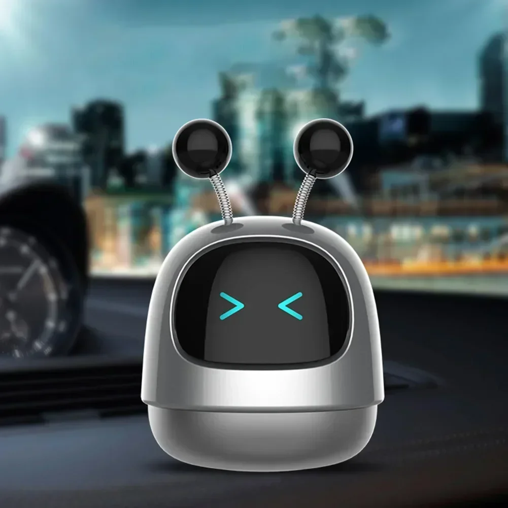 

Auto Robot Car Ornaments Anime Shaking Robot Car Interior Decoration Air Freshening Ornaments Car Interior Car Supplies