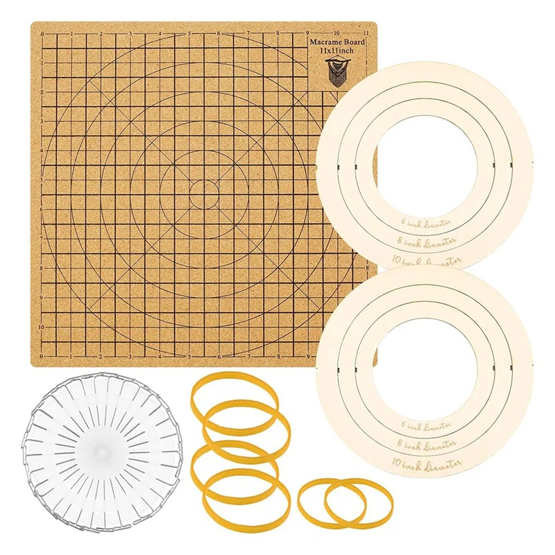 

Доска и булавки для макраме PZHI-макраме, доска для проекта макраме 12X12, доска для рукоделия из макраме для плетения браслетов, шарфов, поделок