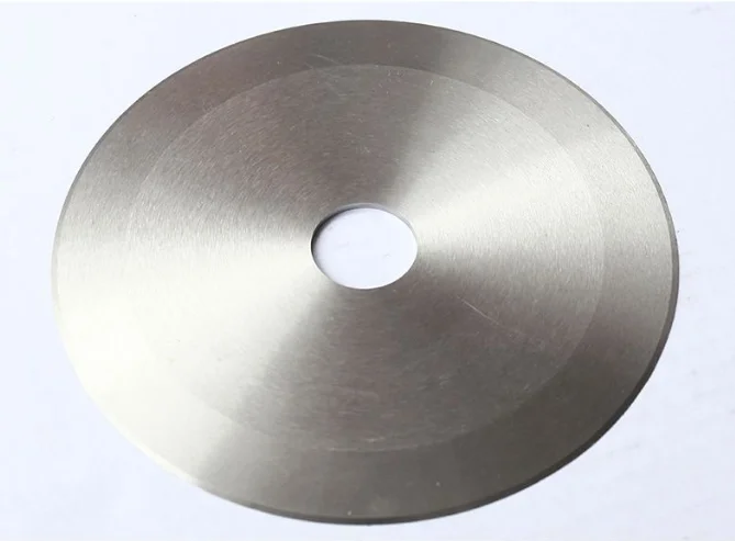 Machine cutting circular blade custom round blade  Circular rotary blade For Paper Flim Cloth Tube Tape Leather Cutting