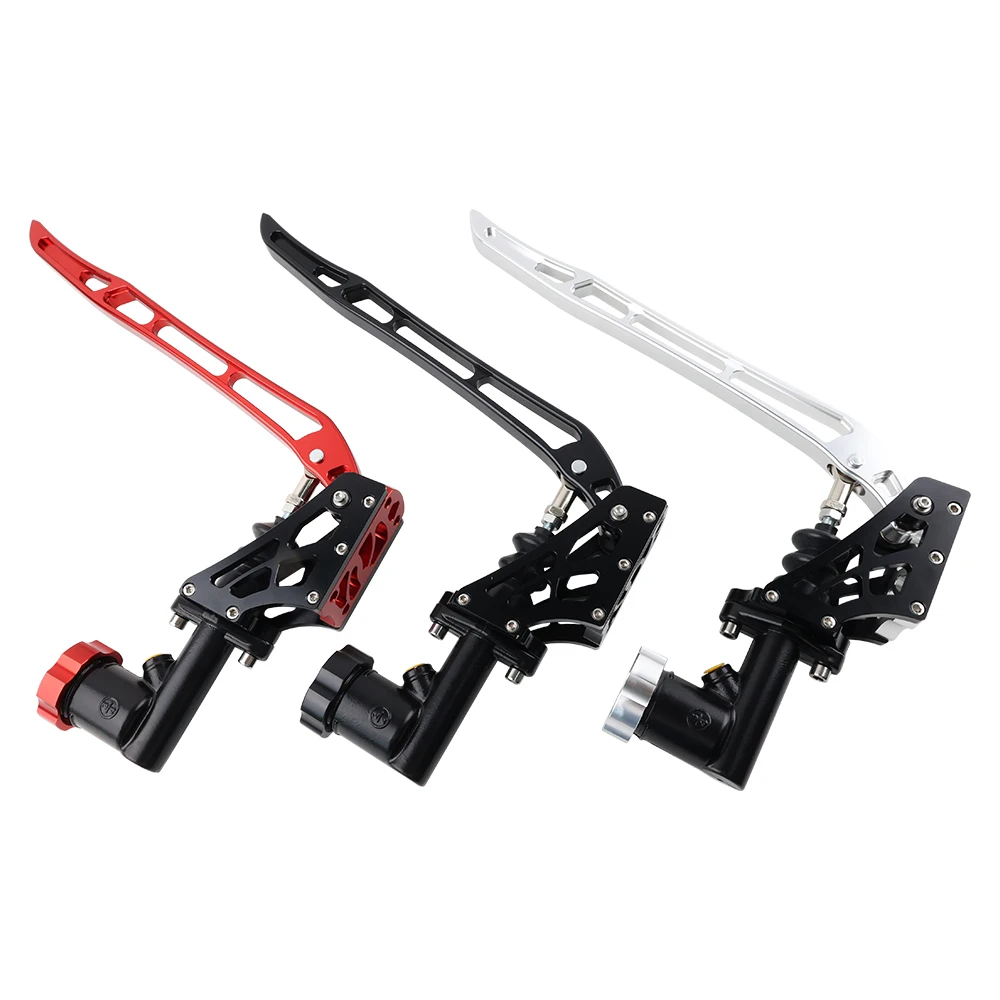 

Red Silver Black Racing Car E-Brake Lever Car Hydraulic Hydro Handbrake Gear Locking Drift w/Oil Tank