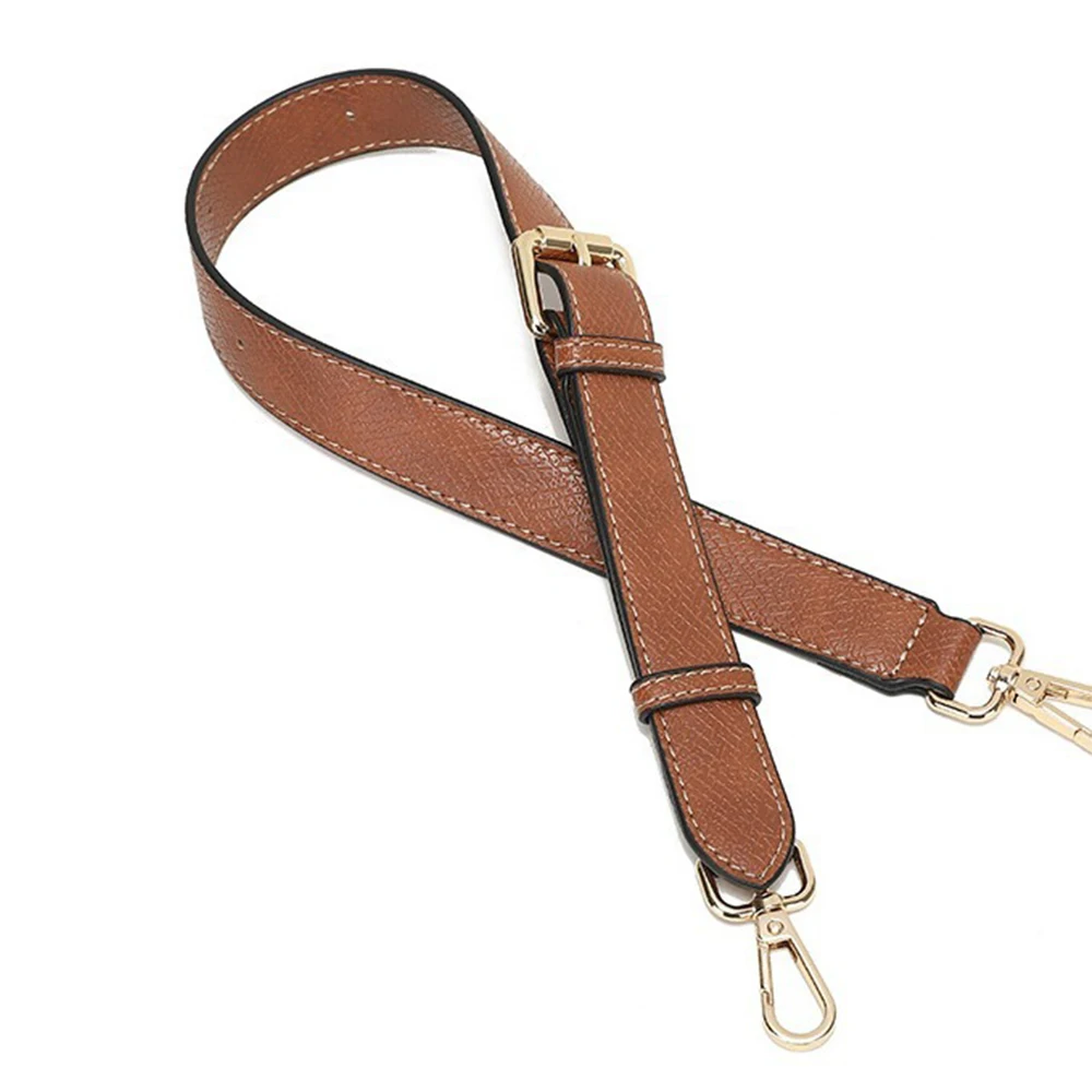 2.5CM Wide 55-70cm Adjustable Bag Strap PU Leather Bag Handle Accessories Handbag Straps For Underarm Bag Making Accessories