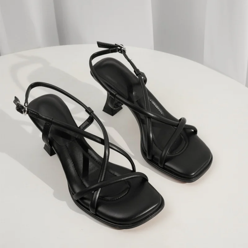 Modische und heiß begehrte sexy Bankett-High-Heel-Sandalen für Damen – neue, bequeme und elegante Freizeitsandalen für den Sommer – Detail 8