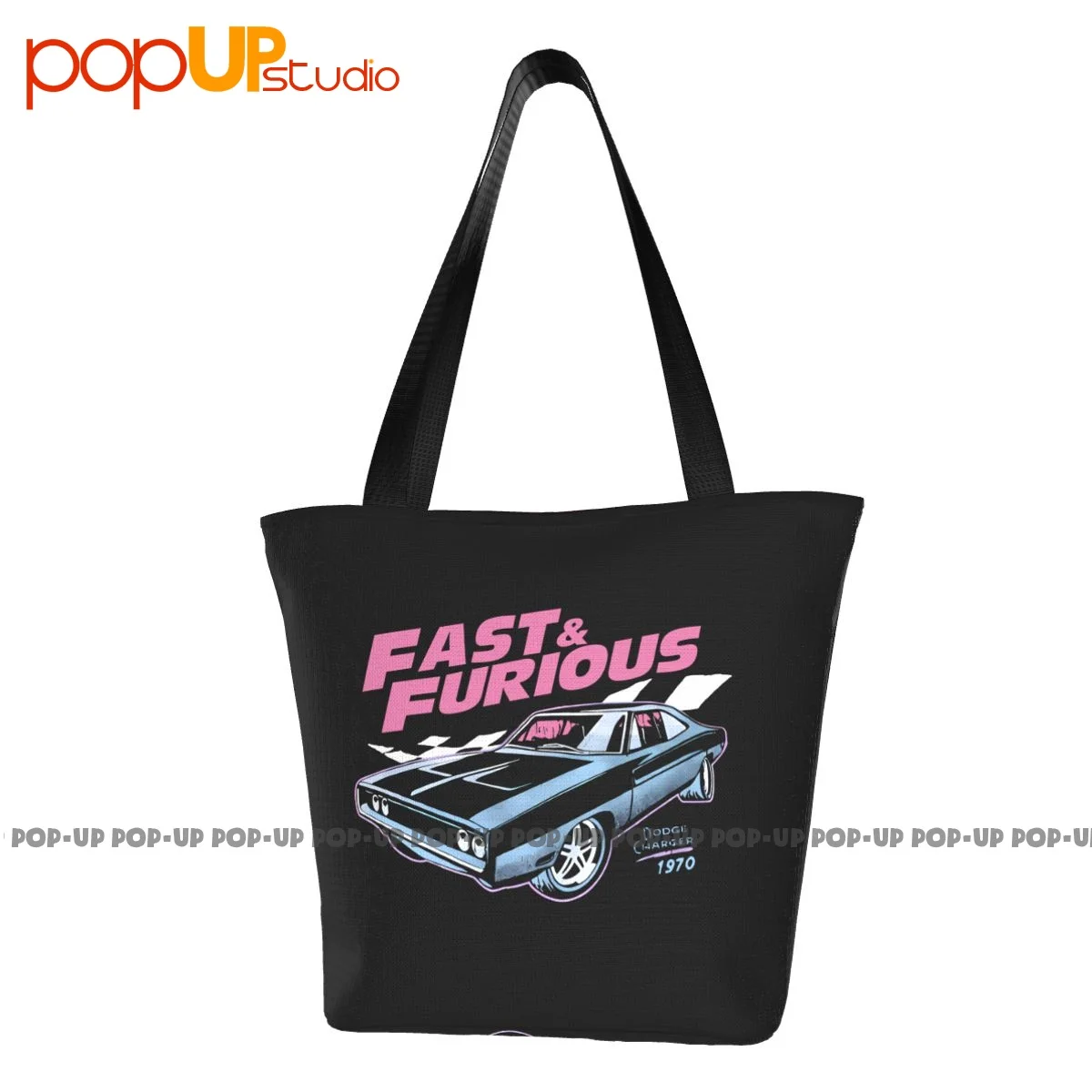 Fast And Furious Ladies Handbags Tote Bag Shopping Bag Large Capacity