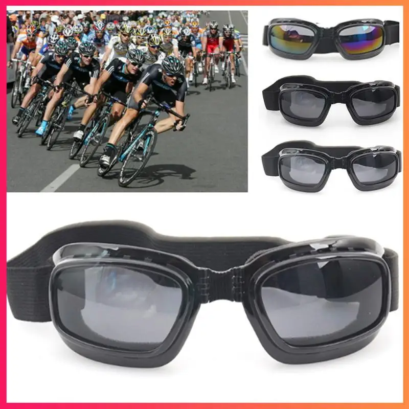 Multifunctional Motorcycle Glasses Anti Glare Bike Sunglasses Goggles Windproof Dustproof UV Cycling Equipment For MTB Road Bike