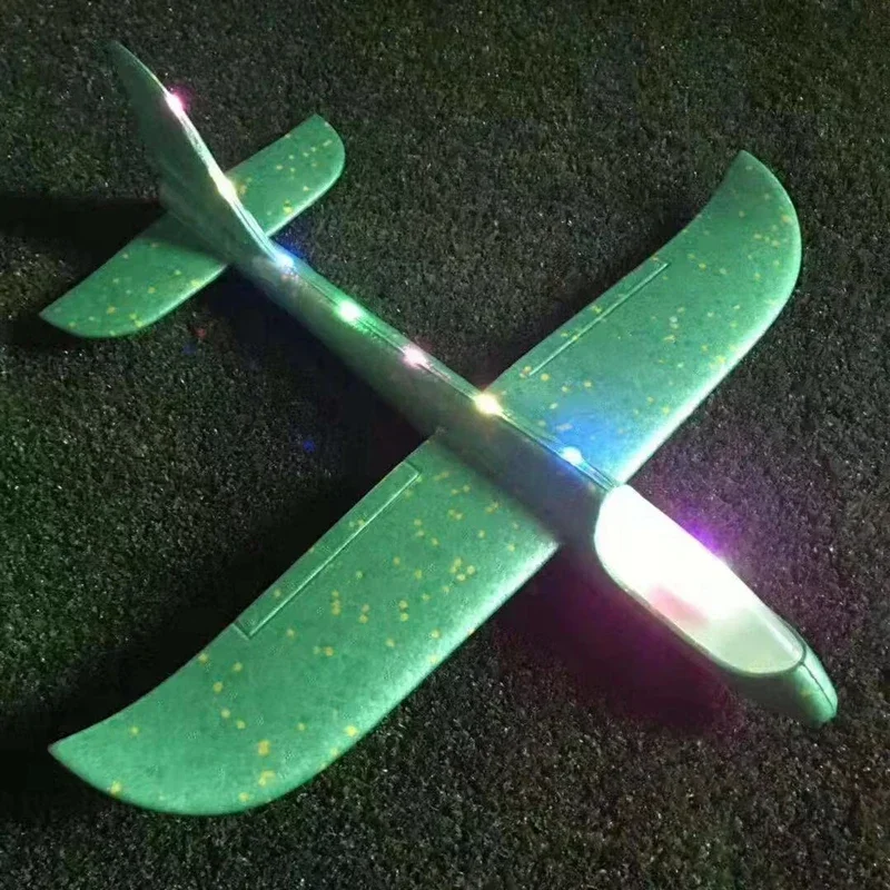 

48CM Big Foam Plane Glider Hand Throw Airplane Light Inertial EPP Bubble Planes Outdoor Launch Kids Toys for Children Boys Gift