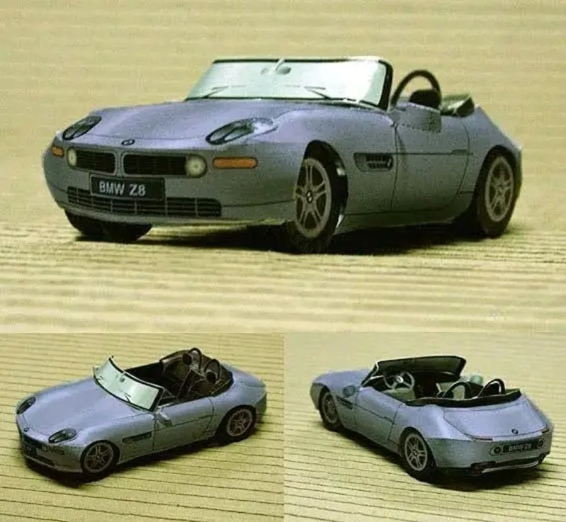 

Z8 Automobile 3D Paper Model DIY Yizhi Manual Three-dimensional Origami Paper Model Traffic