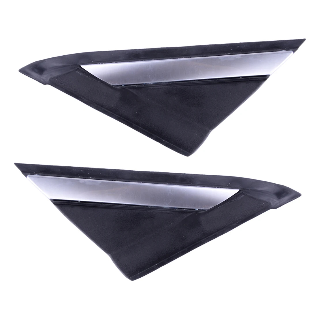 

1 Pair Car Front Left & Right Trim Mirror Corner Fender Molding Trims Fit for Ford Fusion 2013 2014 2015 2016 2017 2018