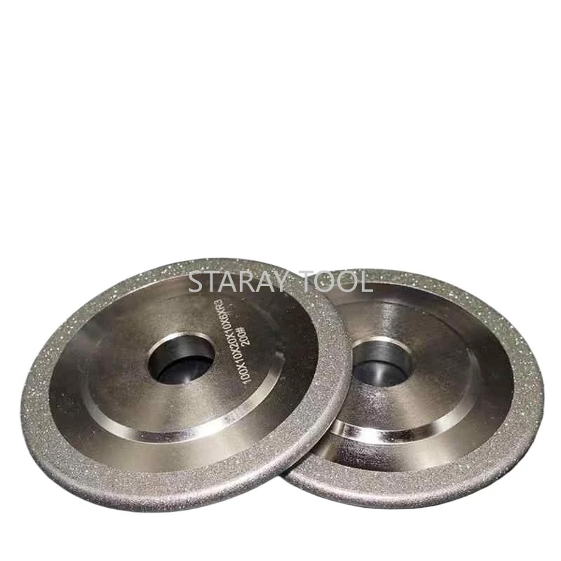 

Double Side V Shape Circle Sharpener Disc Diamond Grinding Wheel for Grinding Disc Metal Steel Milling Cutter Polishing Edge