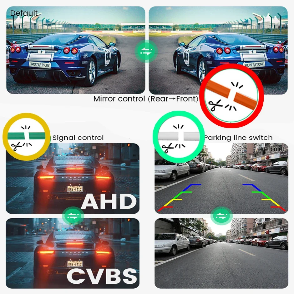 HD 170 Degree Rear View Backup Camera AHD720P/1080P Reverse Parking for Opel Astra H J Corsa D Meriva A Vectra C Zafira Insignia view 3