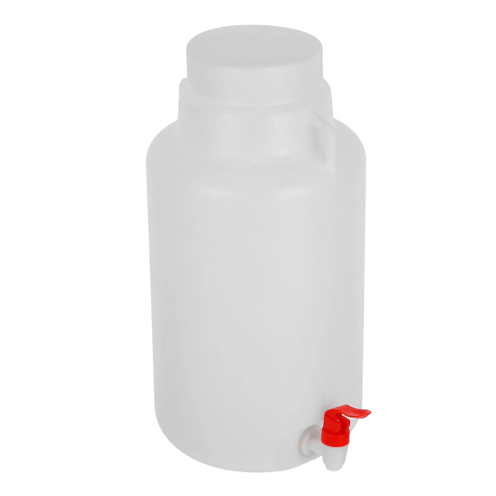 5L Laboratory Reagent Bottle Plastic Spigot Jug with Fine Workmanship Leakproof Cap Easy Observation of Contents Lab Dispensing