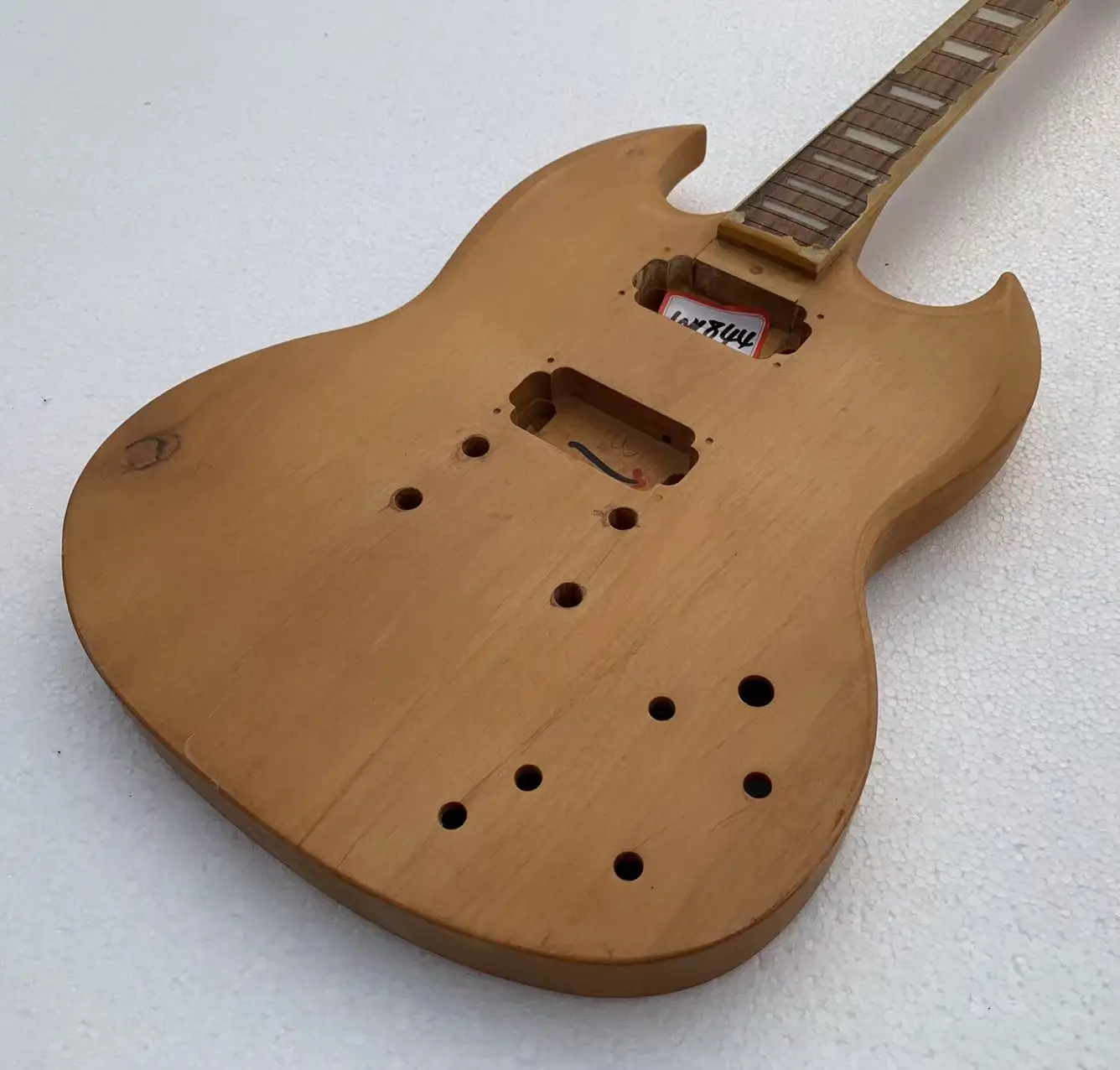 DIY Custom 6 Strings Electric Guitar Part Guitarra without Hardwares in Stock Discount Free Shipping W1844